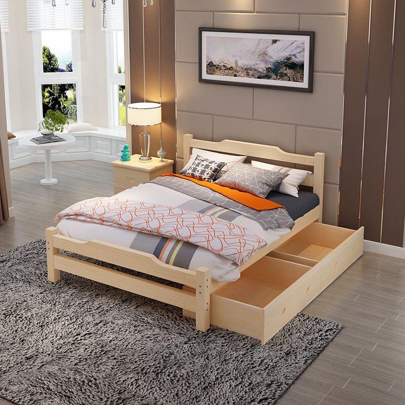 A&amp;01010 Bunk Bed with Drawers, Solid Wood Bed, Custom Sizes Available