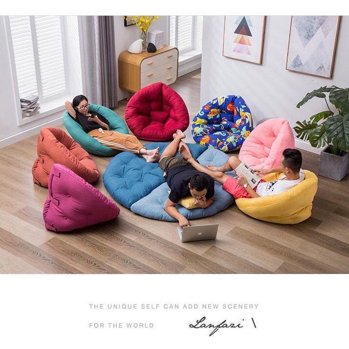 A&amp;0137 Beanbag Tatami Sofa for Rooms, Bay Window Relaxation, Adults &amp; Children, European Style Reading Comfort Model