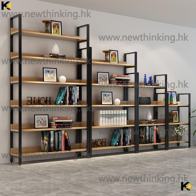 A&amp;5112 Shelving, Display Case, Bookshelf, Display Rack, Freely Combinable Cabinet, Multi-Layer Storage Rack, Stable and Reinforced with Weight-Bearing Capacity, Bookshelf, Storage Rack, Shelf, Container, Warehouse Storage Rack, Floor Standing Rack