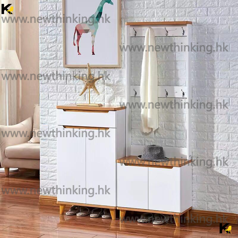 A&amp;0245 Entry-level shoe cabinet, coat rack, floor-standing storage rack, shoe cabinet, coat rack, combination entryway cabinet, partition cabinet, coat rack, shoe cabinet, shoe bench combination cabinet