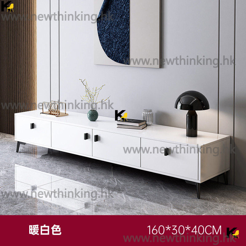 A&amp;0537 Simple TV Stand Floor Cabinet TV Cabinet Living Room Storage Cabinet TV Rack Low Cabinet