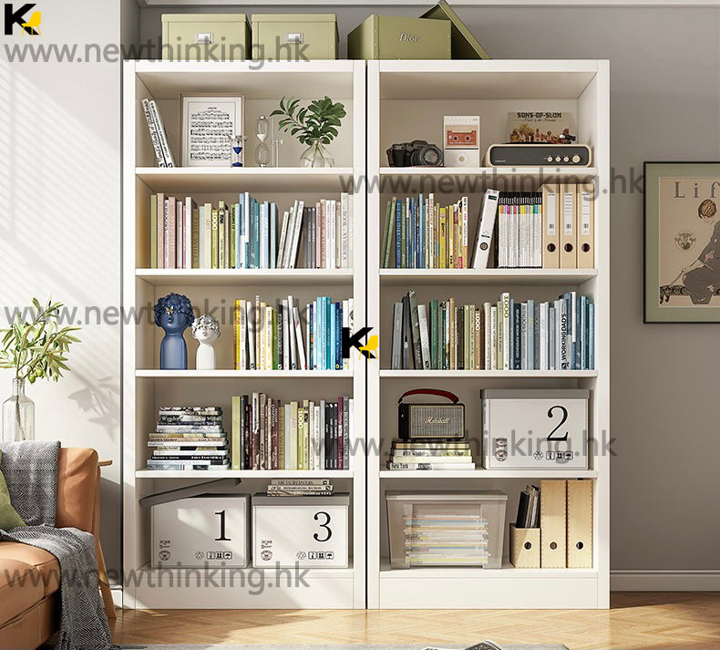 A&amp;1015 Bookshelf, available in multiple colors, practical storage cabinet, bookshelf, CD cabinet, storage unit, white cabinet.