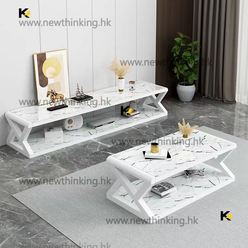 A&amp;1115 Tempered Glass TV Cabinet, Living Room Storage Cabinet, Storage Unit, Floor Cabinet, Side Cabinet