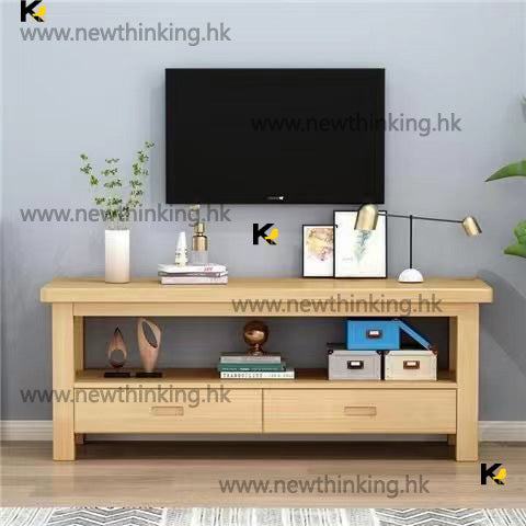 A&amp;5205 Solid Wood TV Stand, Floor Cabinet, Living Room Storage Cabinet, Storage Unit, TV Cabinet