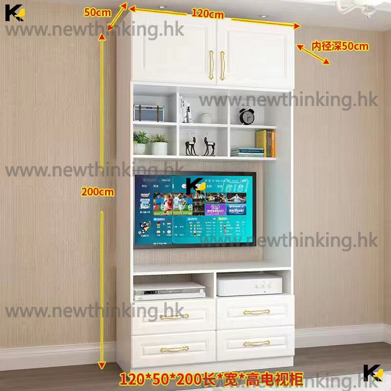 A&amp;0600 TV cabinet/wardrobe combination cabinet/storage cabinet/living room storage cabinet/hanging wardrobe/clothes cabinet/multi-functional storage cabinet/practical storage cabinet