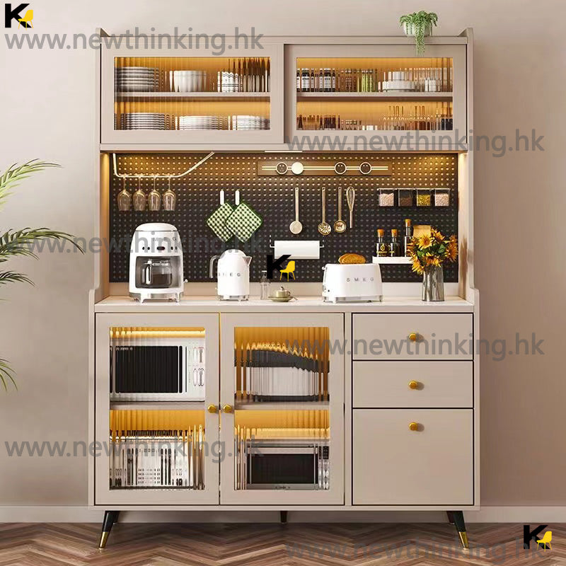 A&amp;0611 Sideboard Cabinet, Dish Cabinet, Wine Cabinet, Storage Cabinet, Tall Cabinet, Kitchen Storage Cabinet, Tea Cabinet