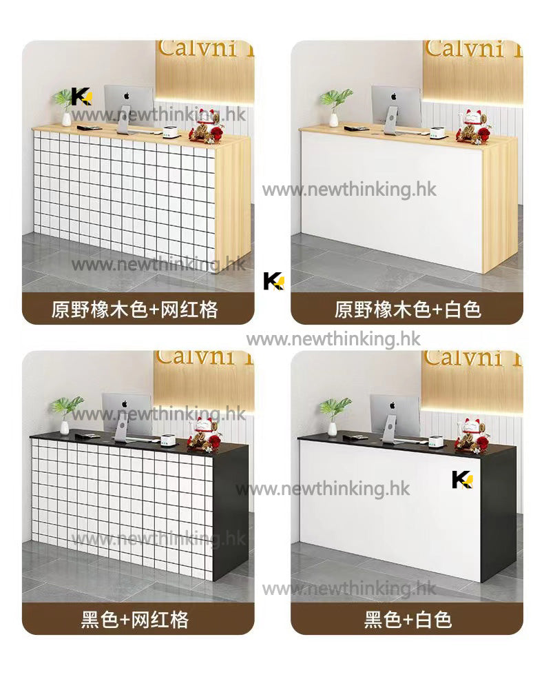 A&5042迎賓桌 理髮店 服裝店 接待前台 櫃枱 收銀桌 吧檯 超市收銀枱