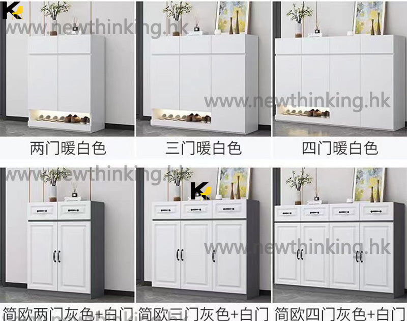 A&amp;0705 Shoe Cabinet, Doorway Storage Unit, Simple Shoe Rack, Entryway Cabinet, Partition Cabinet, Large Capacity, Stylish, Brand New, Free Shipping