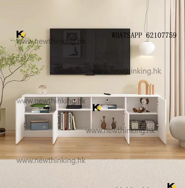 A&amp;1261 Tall TV Cabinet, Living Room Floor Stand, TV Cabinet, TV Storage Cabinet, Tall Cabinet, Side Cabinet, Combination Cabinet