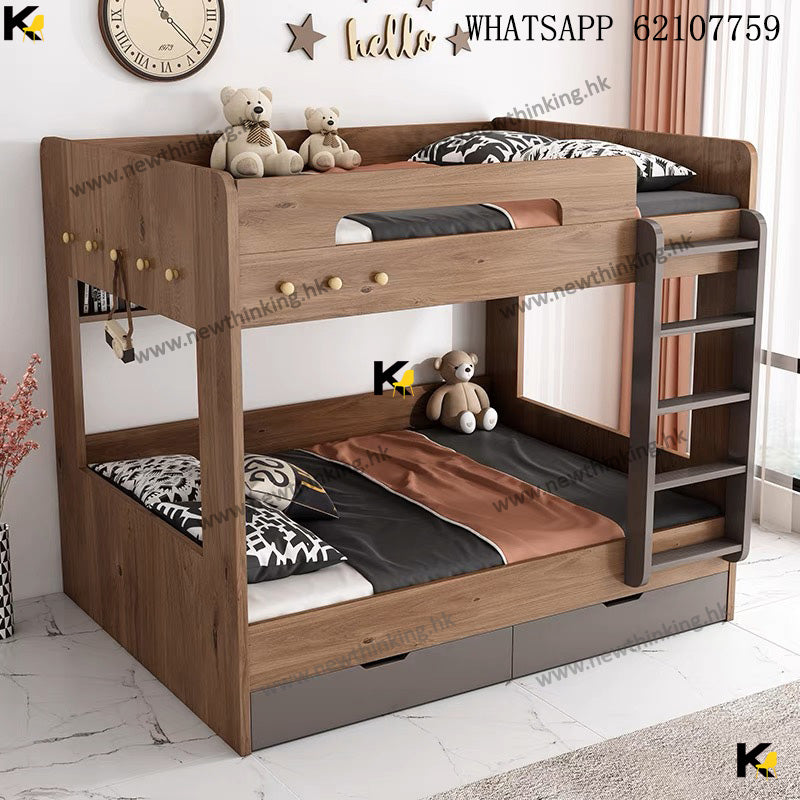 A&amp;1368 Bed Frame: Children's Bed, Adult Bed, Bunk Bed, High Bed, Lower Bed, Drawer Bed, Bookshelf Bed, Single Bed, Double Bed, Upper and Lower Bunk Bed