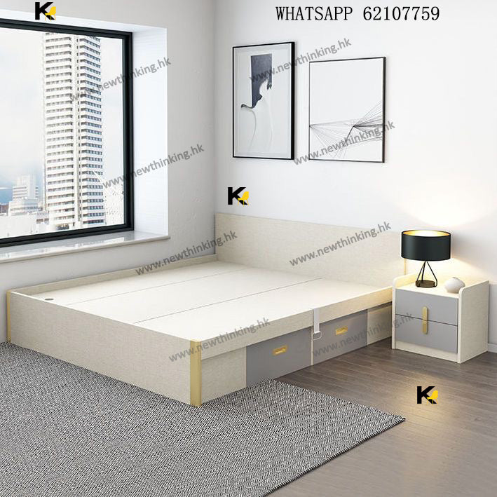 A&amp;1436 hydraulic bed, pneumatic bed, storage bed, drawer bed, cabinet bed, high-box bed, double bed, storage bed, pneumatic bed, can be installed in either direction, side-opening bed.