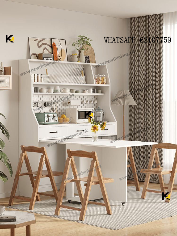 A&amp;1439 Customizable Dining Table Sideboard Combination Cabinet