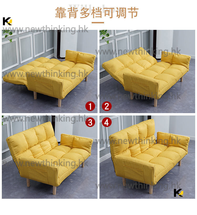 A&amp;0162 Japanese Style Lazy Sofa, Tatami Style, Suitable for Bedroom, Balcony, and Small Sofa