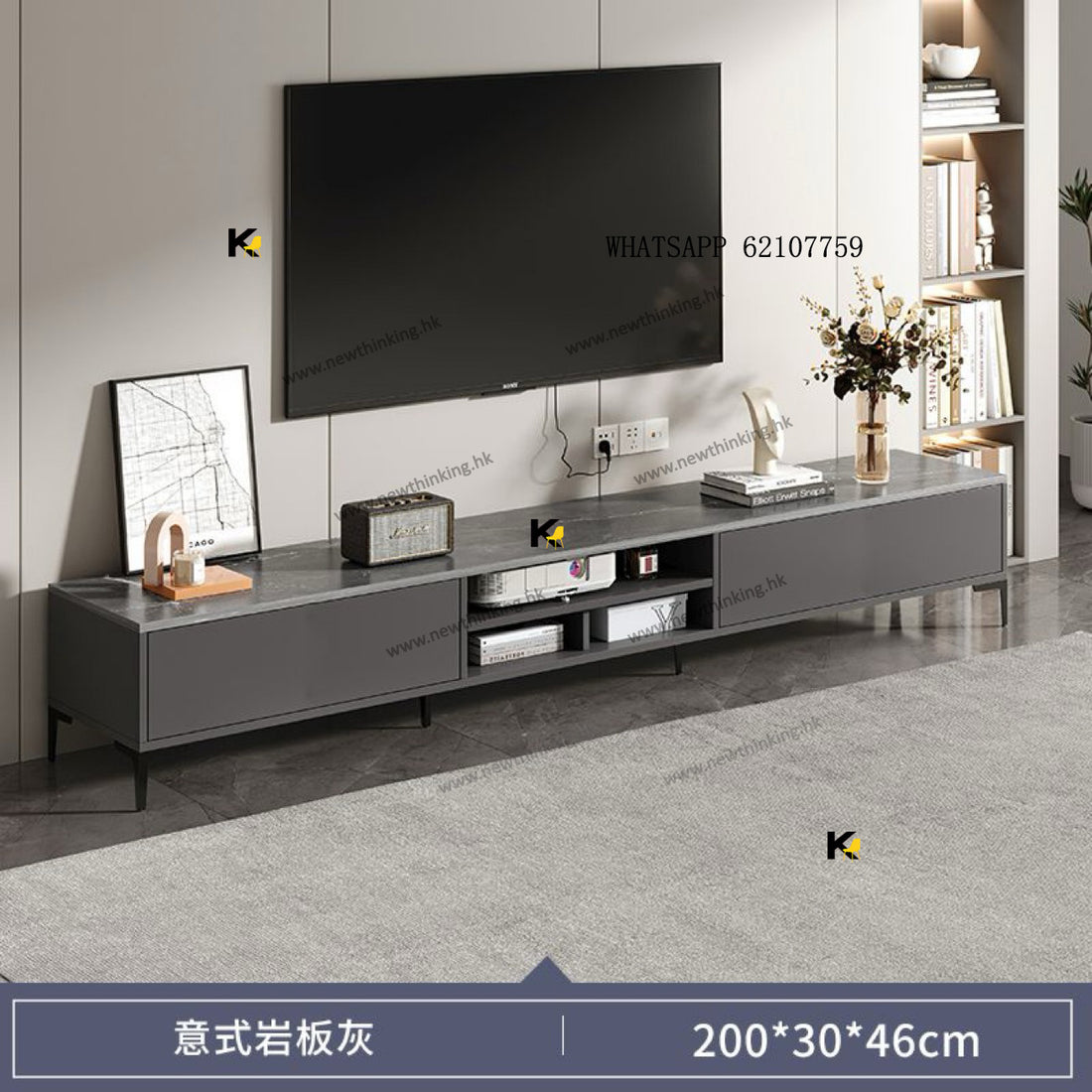 A&amp;0501 TV cabinet, living room storage cabinet, platform cabinet, floor cabinet, low cabinet, wall cabinet, TV cabinet, side cabinet