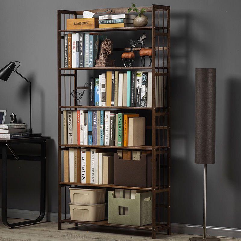 A&amp;0263 Solid Wood Bookshelf Storage Cabinet, Extra Strong Load-Bearing Multi-Layer Storage Rack, Multi-Layer Bookshelf