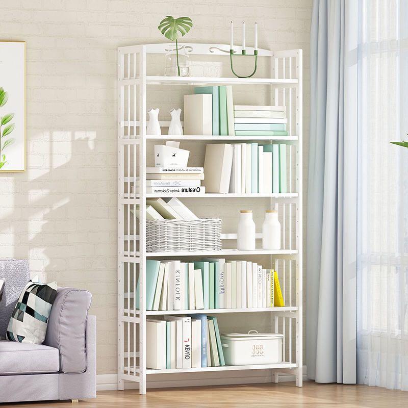 A&amp;0362 Bookshelf/Cabinet Floor Standing Storage Rack with Extra Strong Load-Bearing Capacity