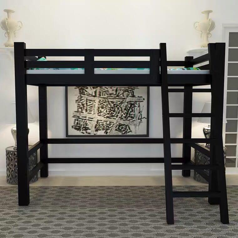 A&amp;0814 Loft Bed (Upholstered Bed, Custom Size Available)