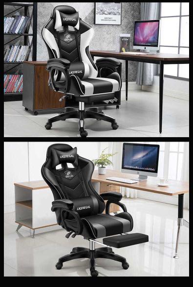 A&amp;0145 Gaming Chair, Computer Chair, Swivel Chair, Adjustable Chair