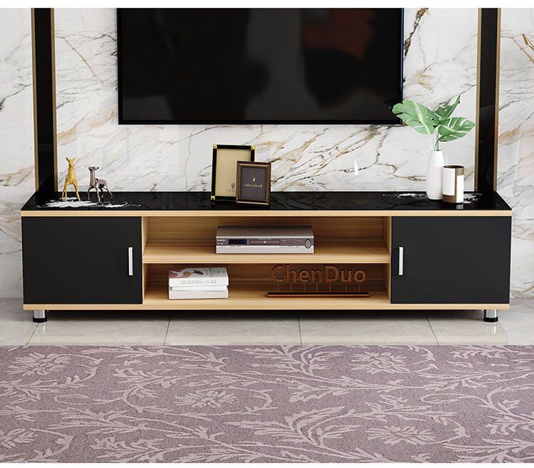 A&amp;0256 TV Stand, Living Room Floor Stand, Simple Style, Glass-Free TV Cabinet/TV Stand 